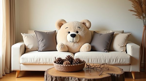 Osez l'ours de décoration pour une ambiance chaleureuse et tendance