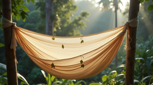 Protégez-vous des insectes avec un hamac moustiquaire